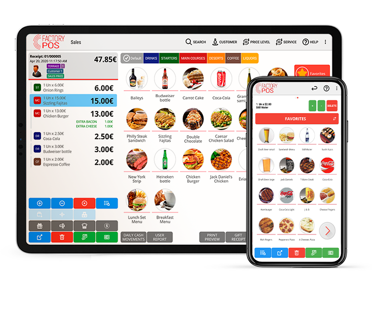 Ecosistema TPV FactoryPOS Android