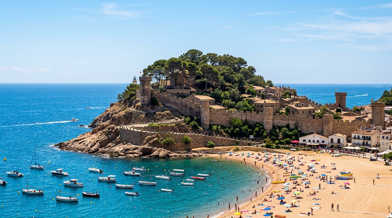 TPV táctil y software instalado en Tossa de Mar